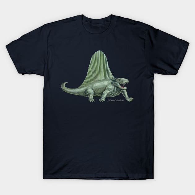 Dimetrodon T-Shirt by davidroland